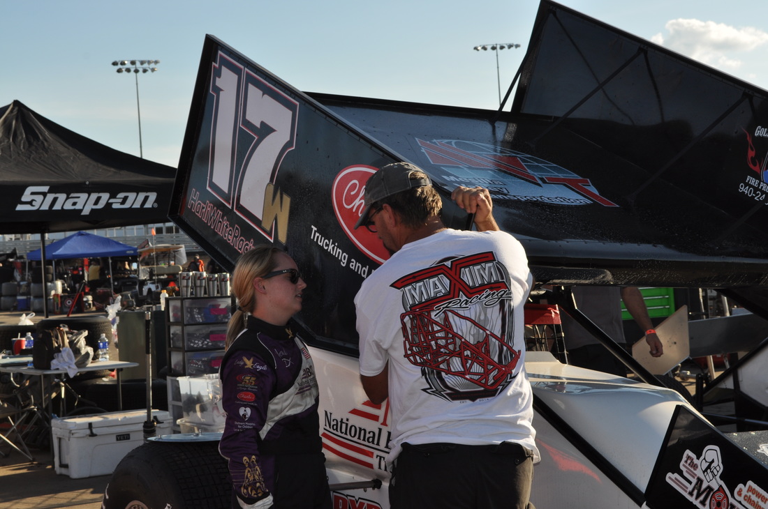 360 Sprint Car driver Harli White