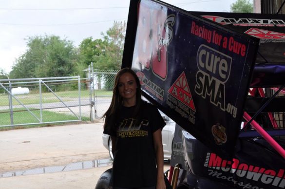 Oklahoma sprint car racer Shayla Waddell